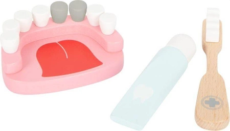 Drewniana walizka lekarza dentysty 11743-Small Foot, mały lekarz