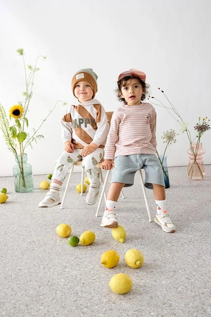 Lassig Czapka z daszkiem dziecięca Little Gang Cherry lilac/peach 2-6 lat