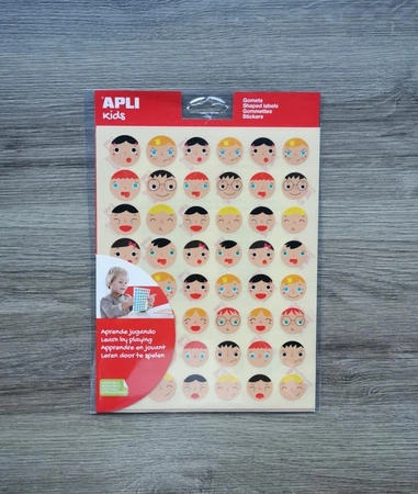 Naklejki edukacyjne Apli Kids - Emocje