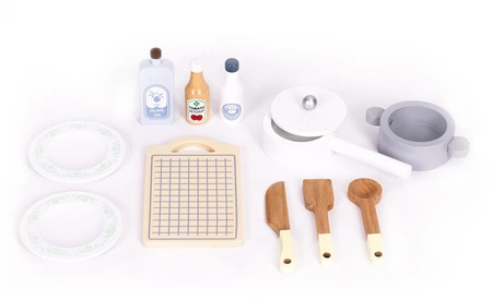 Kuchnia dla dzieci piekarnik pralka mikrofala 12 akcesoriów ECOTOYS