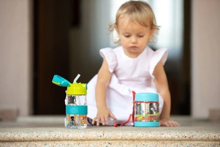 Oops Termos ze Sztućcami 300ml Small World