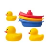 Zestaw kaczuszek i łódeczek do kąpieli