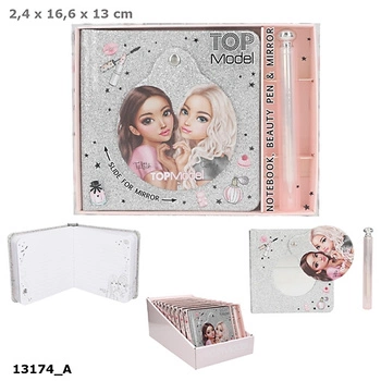 Notes z lusterkiem i długopisem Top Model 13174A