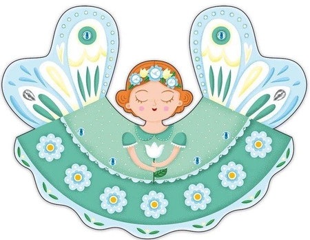 Zestaw kreatywny Girlandy z wróżkami 6+, Janod