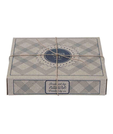 Drewniana Grzechotka - Miś