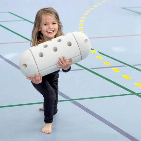 MODU - Half Ball Kit - piankowe półkule rozwijające motorykę dużą, czerwone