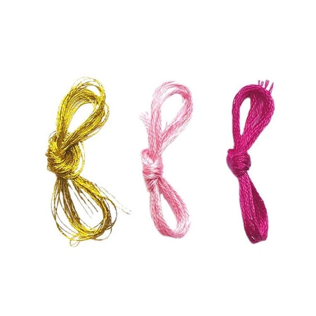 Zestaw kreatywny do tworzenia biżuterii Bransoletki Boho 8+, Janod KOLEKCJA 2022