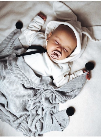 Szumisie, Kocyk bambusowy Jeans SZARY