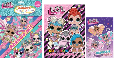 Różowo mi!. L.O.L. Surprise!. Zabawa z kolorami