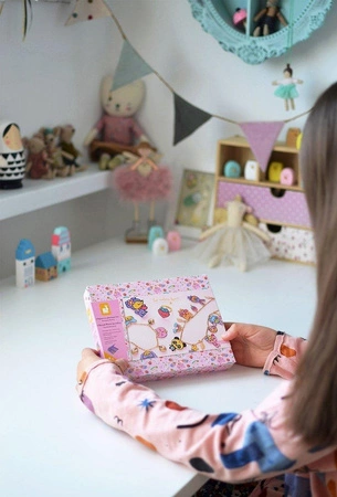 Zestaw kreatywny do tworzenia biżuterii z kurczliwego plastiku Słodkie zwierzaki Kawaii 7+, Janod