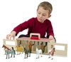Przenośnia drewniana Stajnia z 8 Figurkami Koni Melissa and Doug 13744-MD