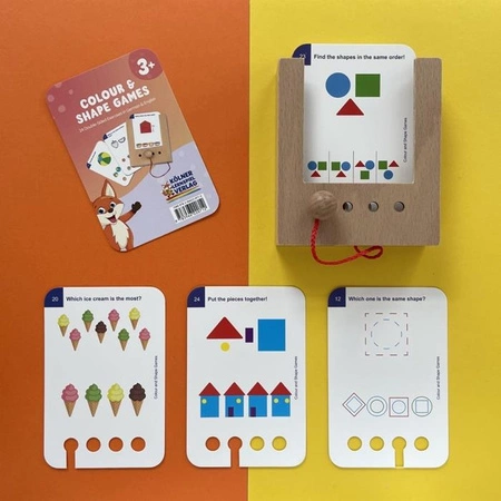 WiemTo Pudełko i 6 Zestawów Kart. Zestaw dla dzieci 3+