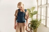BABYBJORN - nosidełko Harmony 3D Mesh, Granatowy + śliniaczek do nosidełka Harmony
