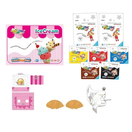 Jumping Clay | Zestaw kreatywny Piekarnia - Lody