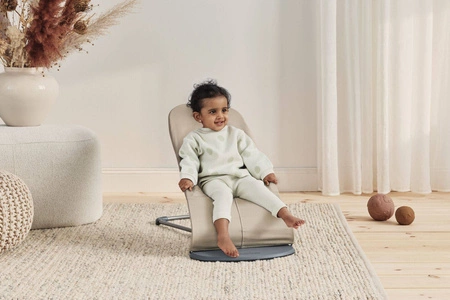 BABYBJORN - leżaczek BALANCE SOFT COTTON - Khaki / Beżowy