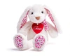 Króliczek Maskotka Ella biała