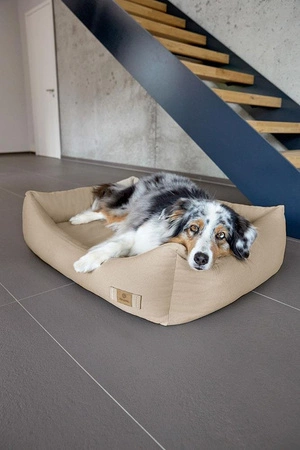 PALOPA Legowisko dla psa bawełniane Fred humus XS