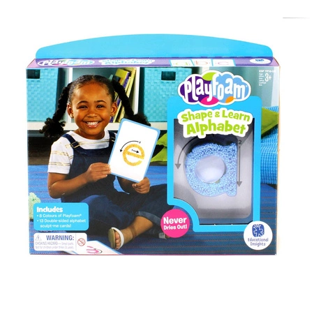 Playfoam, Masa Piankowa, Modelina, Zestaw do Nauki Małych Liter