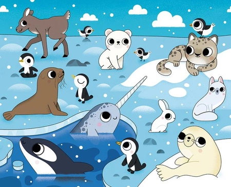 Auzou Kolorowanka wodna Zwierzęta świata 80100