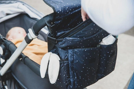 My Bag's Torba do wózka Flap Bag Confetti Black