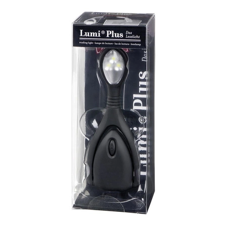 Płynnie Ściemniana Lampka Do Czytania, Lumi Plus, Czarna