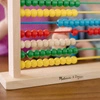 Kolorowe liczydło drewniane dla dzieci 100 koralików Abacus Melissa & Doug 10493 zabawka edukacyjna