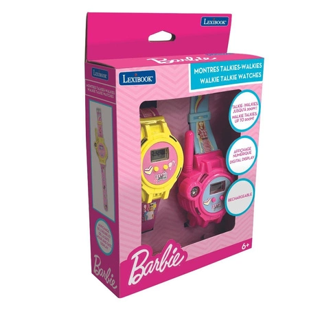 Zegarki z krótkofalówką Barbie Lexibook DMWTW1BB