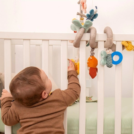 Zabawka rozwojowa Spirala Motyle grzechotka lusterko gryzak dzieci sigikid