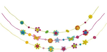 Zestaw do nawlekania Powiew wiosny 58729- Goki, biżuteria dla dziewczynek