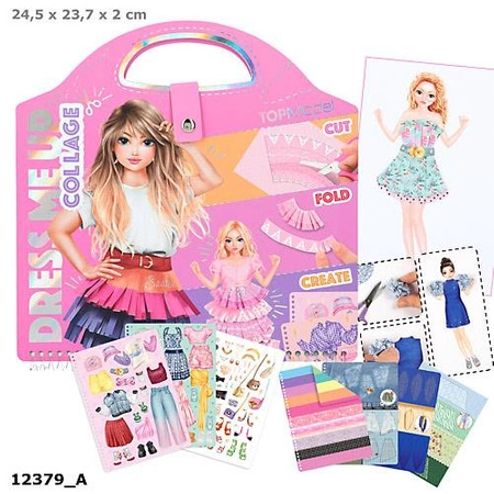 Zestaw Dress Me Up Collage Book Top Model 12379A