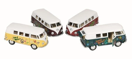 Metalowy pojazd z napędem, Volkswagen Classic Bus (1962), 1:32