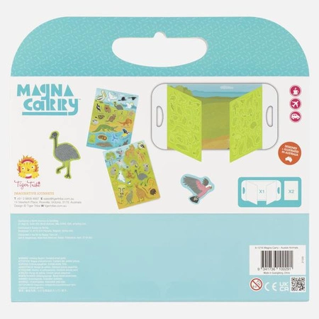 Tiger Tribe Przenośne Magnesy - Australijskie Zwierzęta