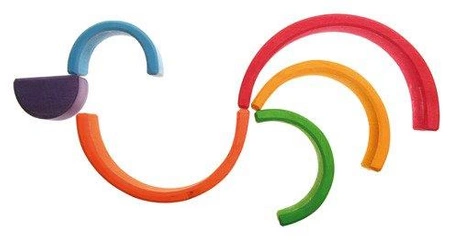 Tęcza 6-elementowa, kolorowa, 1+, Grimm's