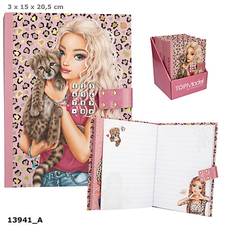 Pamiętnik na kod Top Model Leo Heart grający BEST FRIENDS 13941A