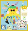Zestaw art. z naklejkami  MORSKIE STWORKI DJ08931
