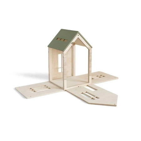 Domek dla lalek z magnesami, rozm L, khaki, Babai