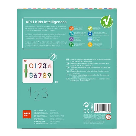 Magnetyczna tablica Apli Kids - Cyfry 123