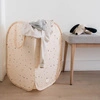 3 Sprouts Kosz Na Pranie i Zabawki Pop-up Terrazzo Beige