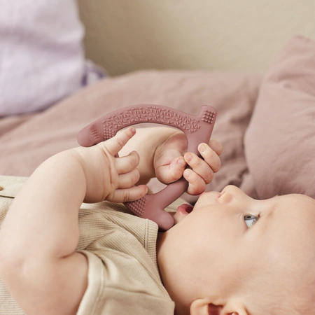 Gryzak silikonowy, ceglany, Everyday Baby