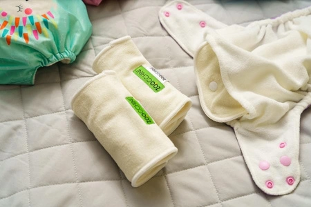 Zoocchini Pielucha wielorazowa AIO z 2 wkładami Jeż