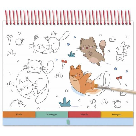 Auzou Kolorowanka wodna Magiczna zima 99199