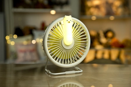 Miś Wiatraczek Lampka Biała Rabbit&Friends