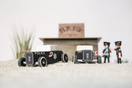 Candylab Samochód Drewniany Sheriff