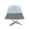 Lassig Kapelusz rybacki z filtrem UV80 Splash & Fun sky blue/deep olive, rozm. 52/53