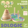 Gra logiczna Sologic WIEŻE HANOI DJ00812