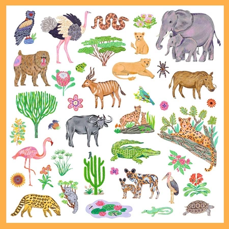 Naklejki KENIA DJ09284