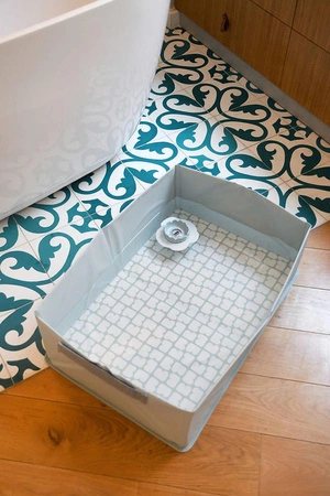 Beaba Składana wanienka Cameleo Pop Up Bath Green Blue