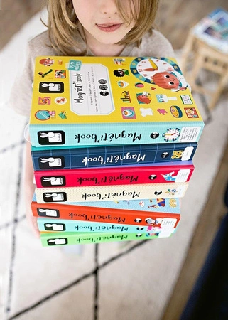 Magnetyczna układanka Kształty Magnetibook, Janod