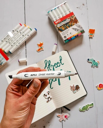 Markery dwustronne Street Marker Apli - 12 kolorów