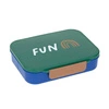 Lassig Lunchbox Bento z przegródkami Little Gang Rainbow green